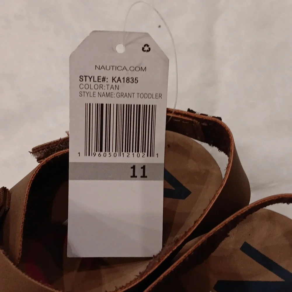 NWT Toddler Sandles Nautica - Picture 3 of 8